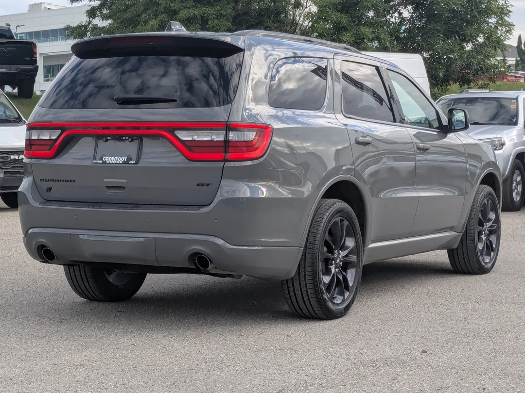 Certified Used 2023 Grey Dodge GT Plus - - AWD - Blacktop Pkg - Park Assist - 10.1 Touchscreen - Captain Chairs & More! image 8