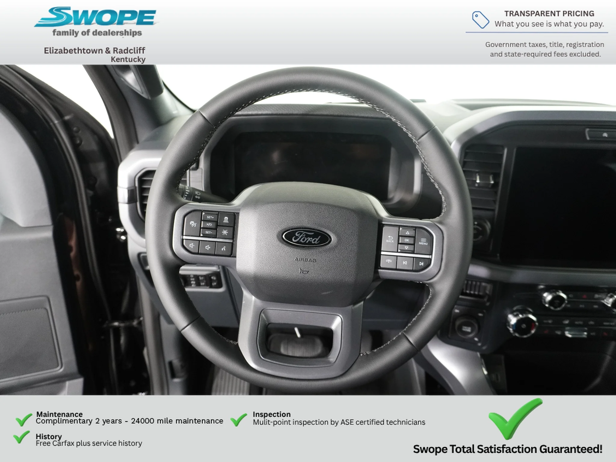 New 2026 AGATE BLACK METALLIC Ford XLT image 16