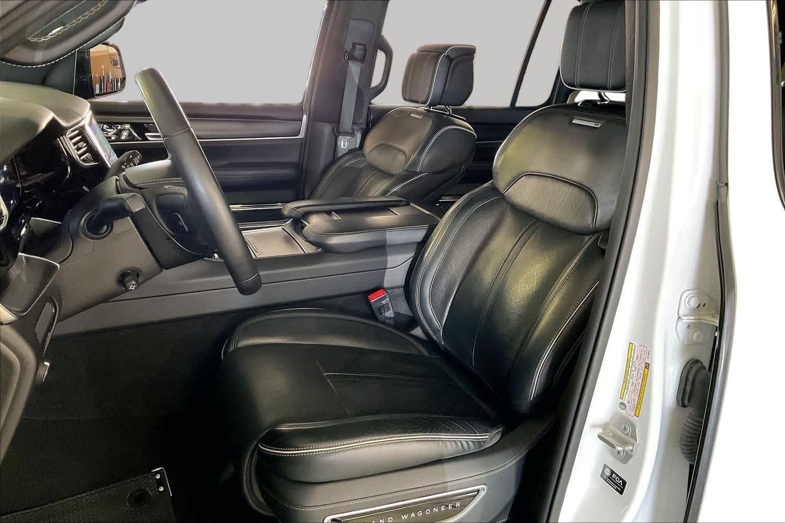 Used 2024 Bright White Clearcoat Jeep Series II image 7