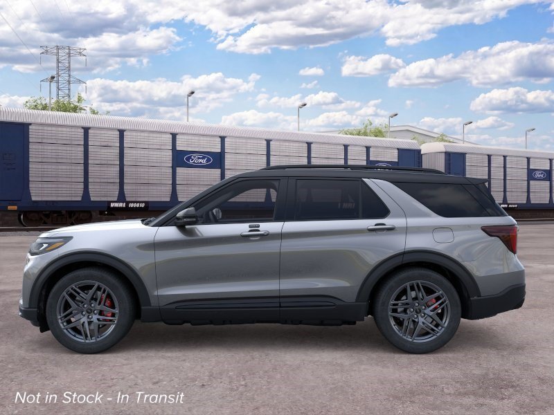 New 2026 Carbonized Gray Metallic Ford ST image 3