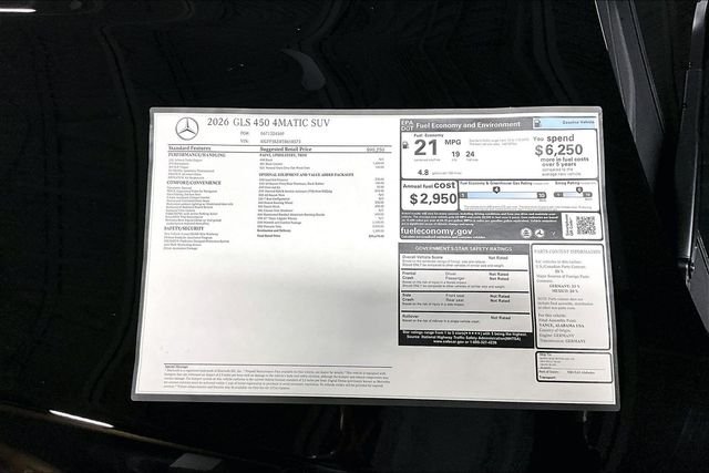 New 2026 Black Mercedes-Benz GLS 450 image 28