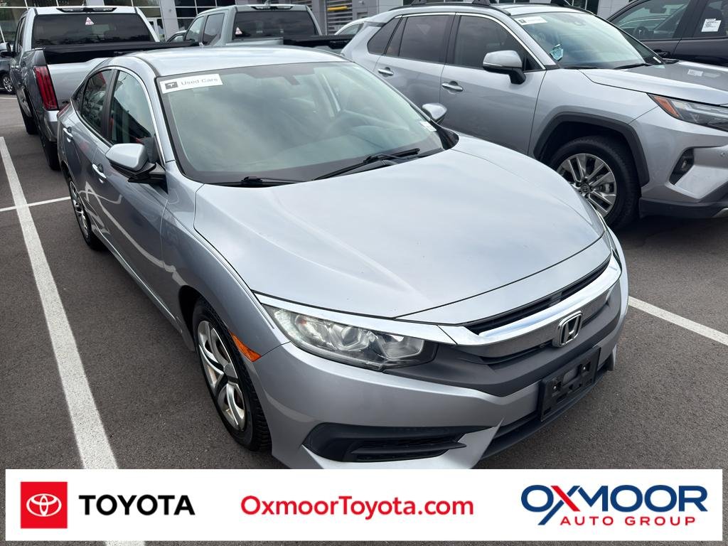 Used 2017 Lunar Silver Metallic Honda LX image 1