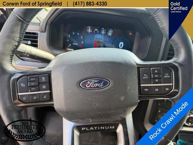 Used 2024 Agate Black Metallic Ford Platinum image 18