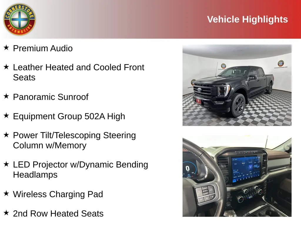 Used 2023 Ford F-150 Lariat with VIN 1FTFW1E88PFA60791 for sale in Elk River, Minnesota