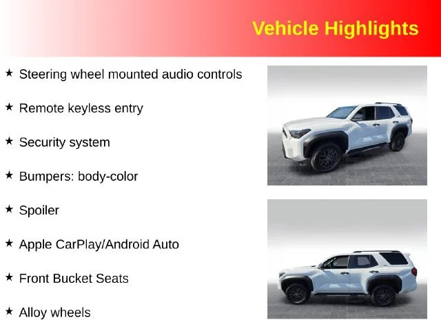 Used 2025 White Toyota SR5 image 3