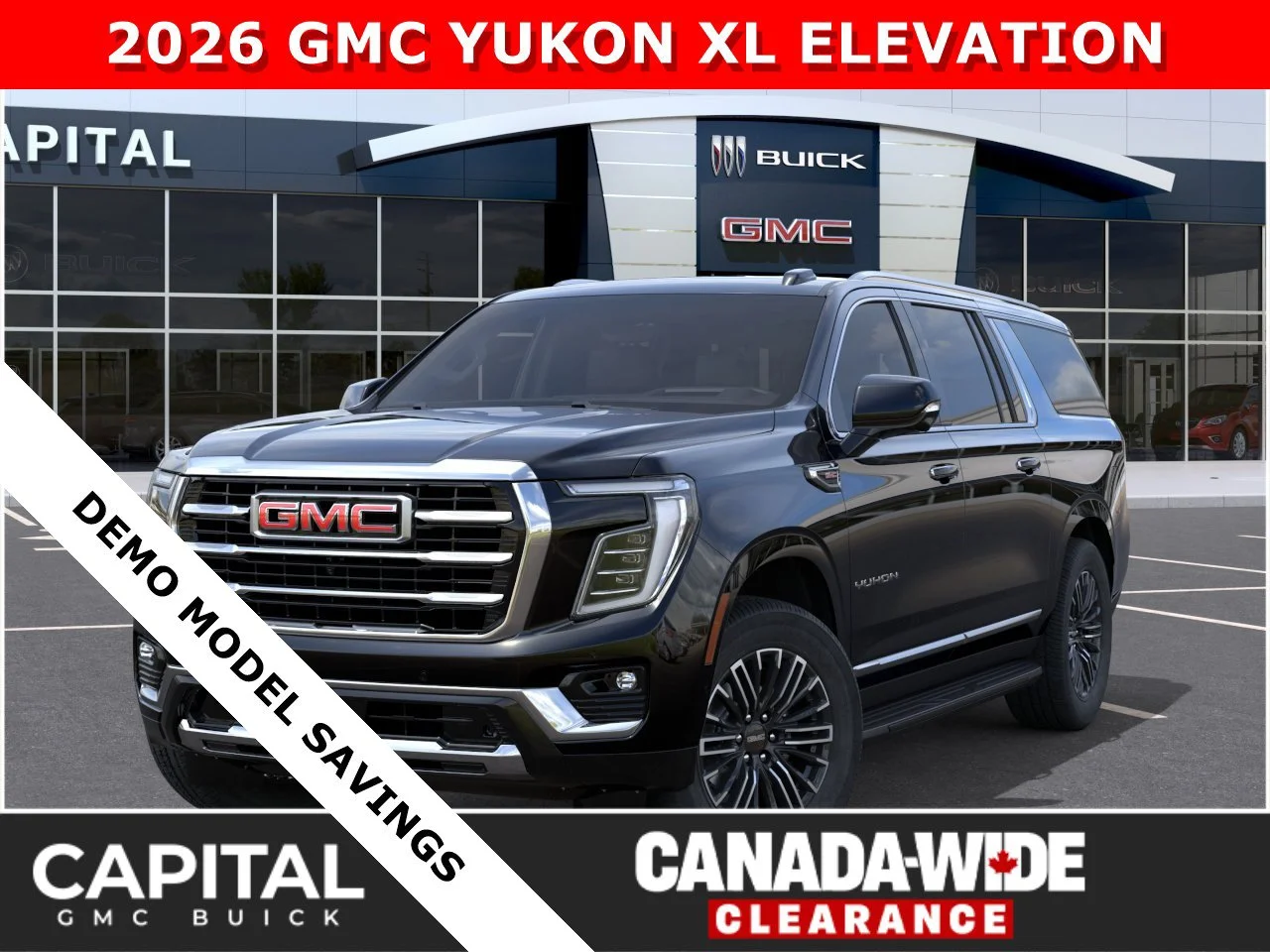 New 2026 ONYX BLACK GMC Elevation image 1