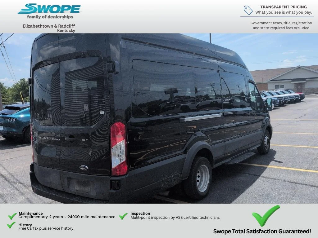 Used 2023 AGATE BLACK Ford XLT image 3
