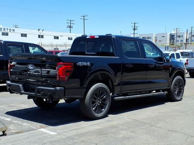 New 2026 Agate Black Metallic Ford Lariat image 4