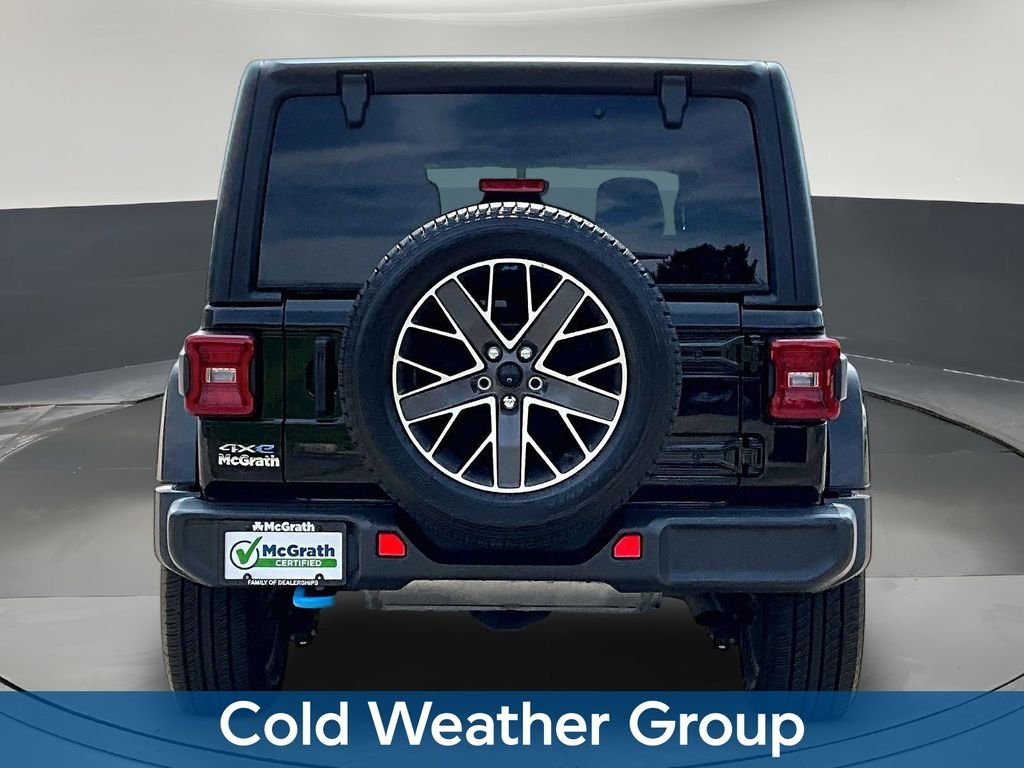 Used 2023 Black Jeep Sahara 4xe image 7