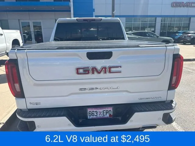 Used 2021 WHITE FROST TRICOAT GMC Denali image 4