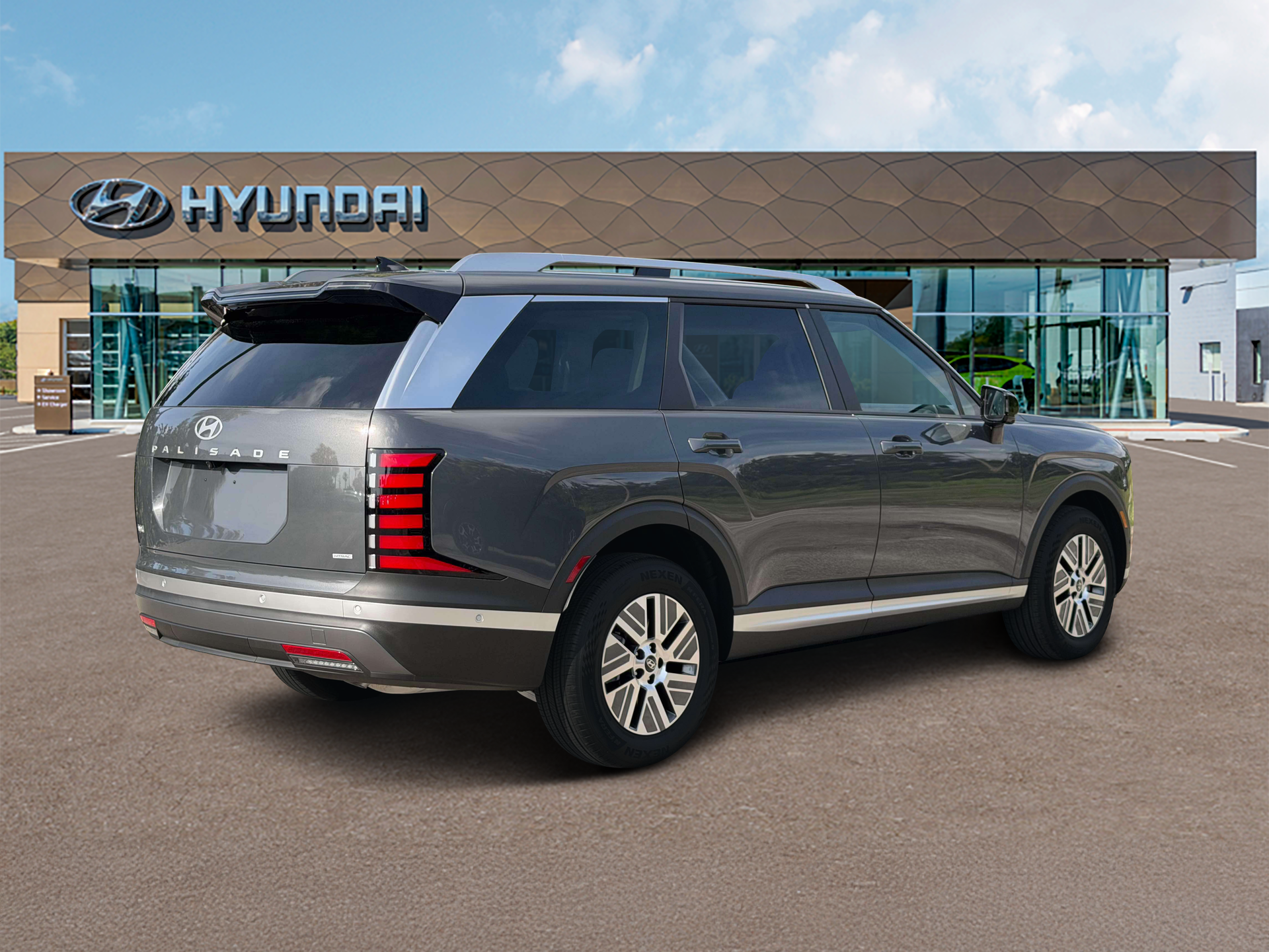 New 2027 Ecotronic Gray Pearl Hyundai SEL Premium 7P image 8