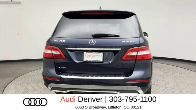 Used 2014 Blue Mercedes-Benz ML 350 image 3