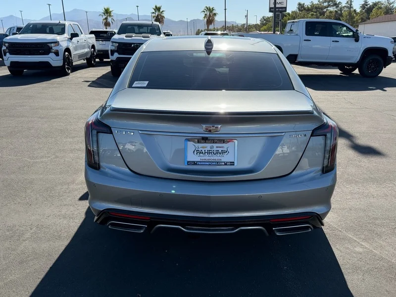 Used 2025 Argent Silver Metallic Cadillac Sport image 4