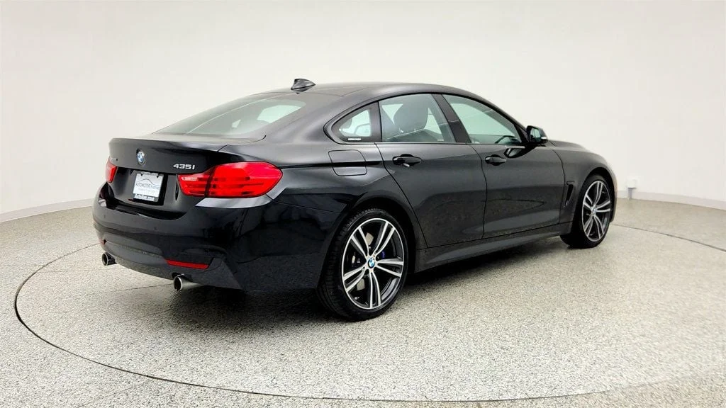 Used 2015 Black Sapphire Metallic BMW 435i xDrive Gran Coupe 4dr w/ Tech, M Sport & Premium Pkgs image 5