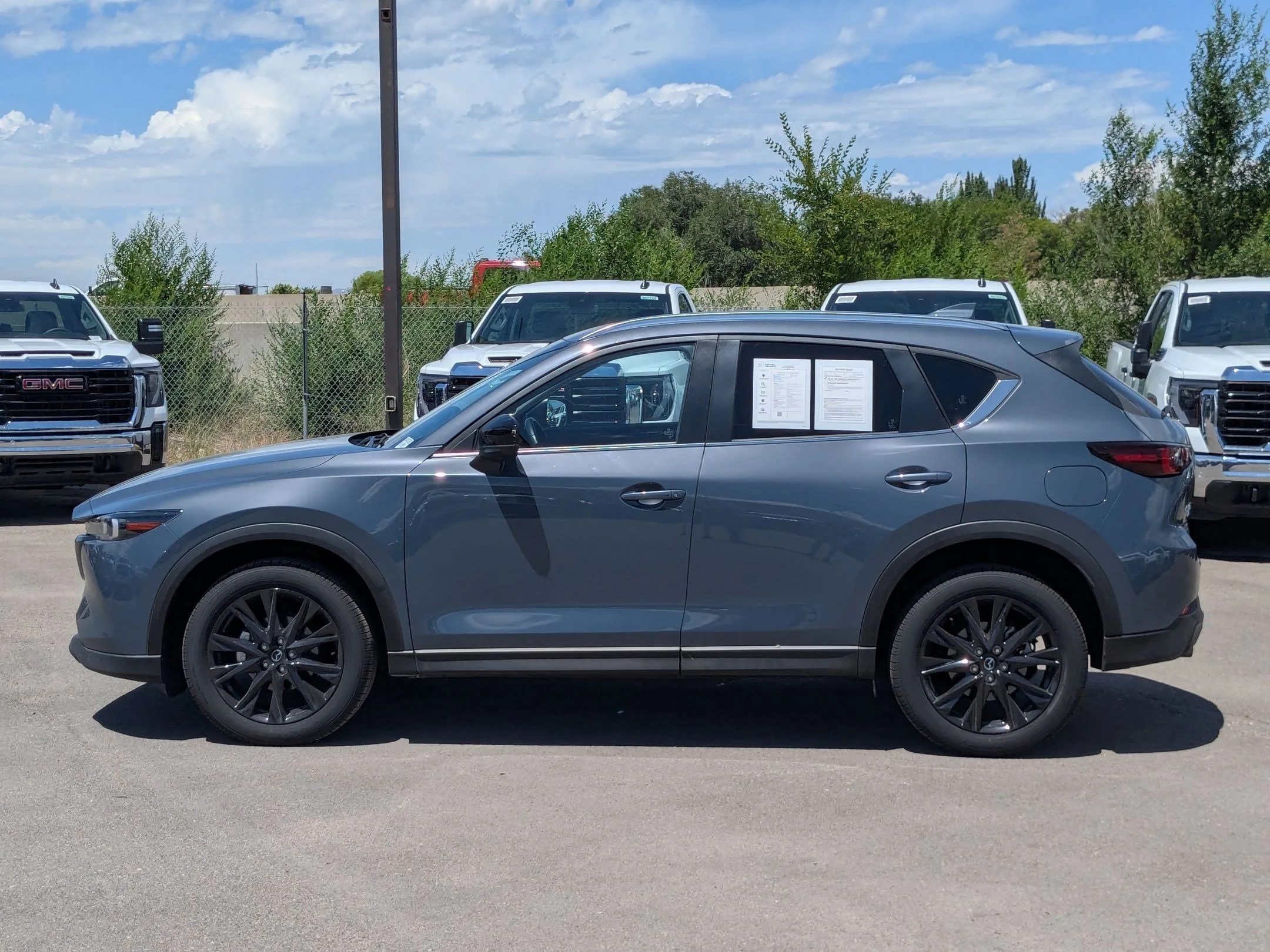 Used 2023 Polymetal Gray Mazda 2.5 S Carbon Edition image 3