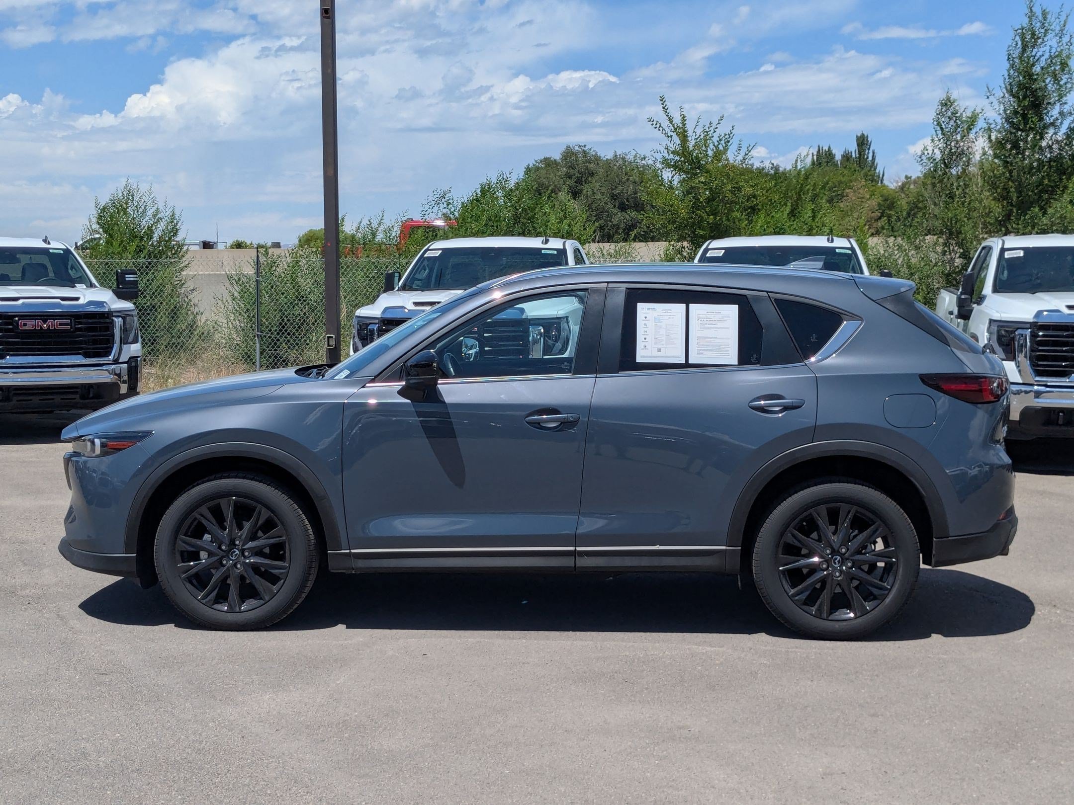 Used 2023 Polymetal Gray Mazda 2.5 S Carbon Edition image 3