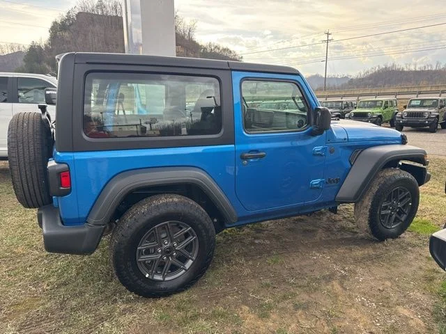 New 2026 Hydro Blue Pearl-Coat Exterior Paint Jeep Sport image 2
