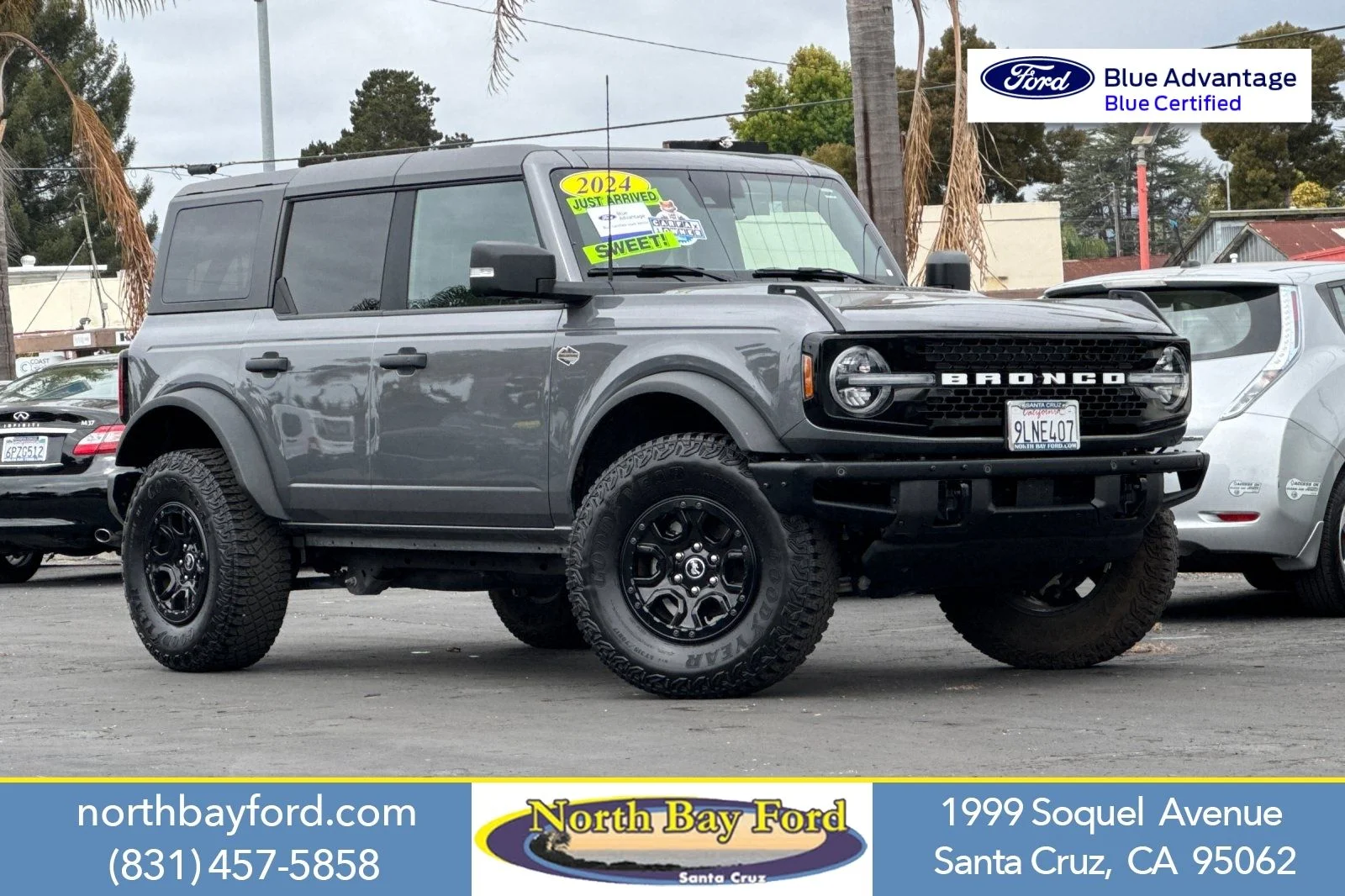 Certified Used 2024 Gray Metallic Ford Wildtrak image 1