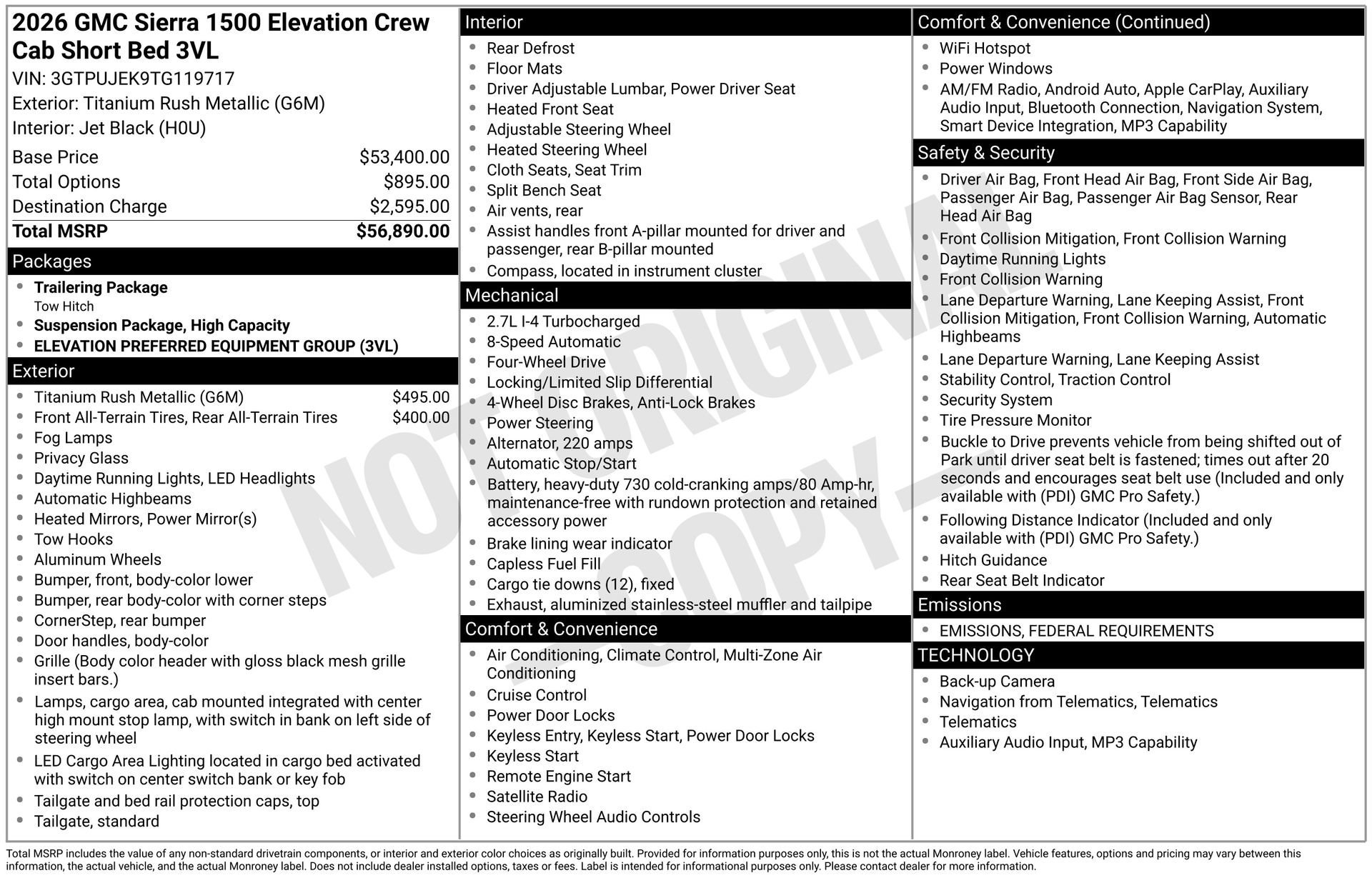 2026 GMC SIERRA - Image 3