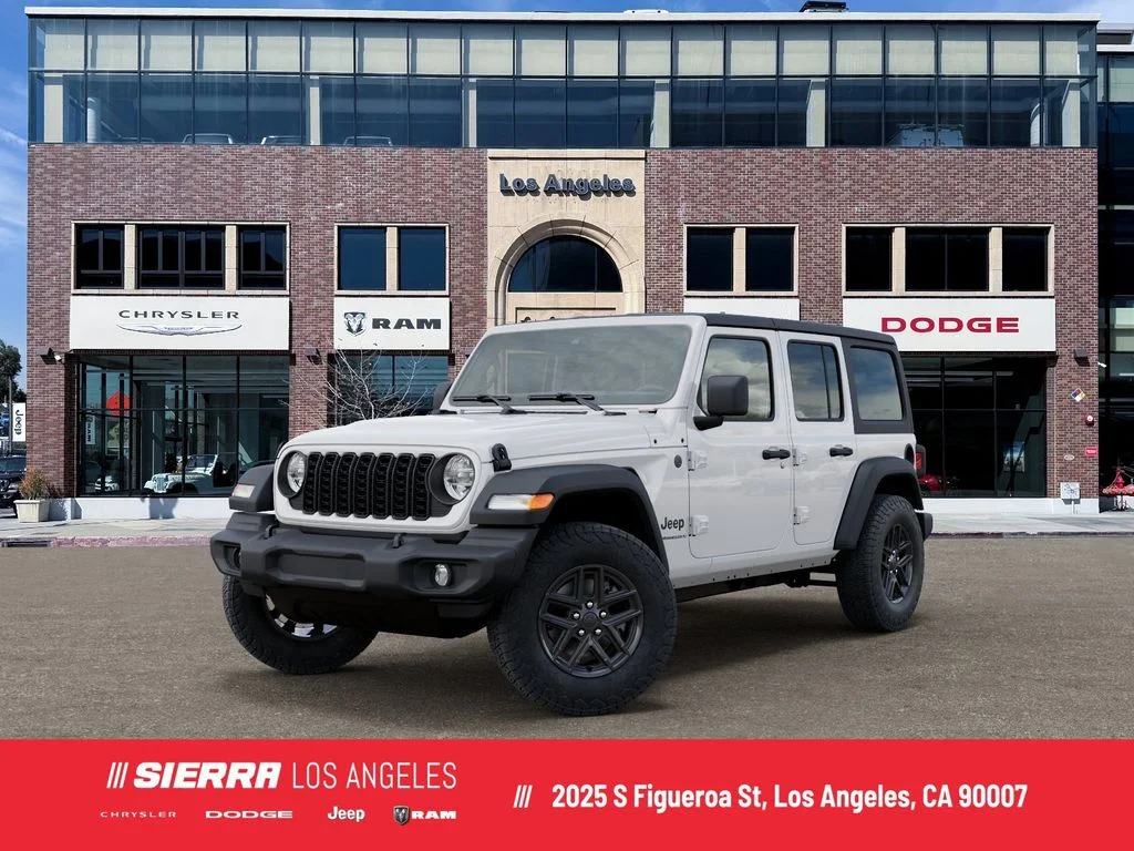 New 2026 Bright White Clearcoat Jeep Sport S image 1