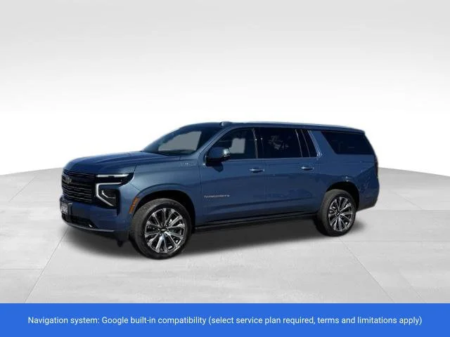 Certified Used 2026 Lakeshore Blue Metallic Chevrolet High Country image 1