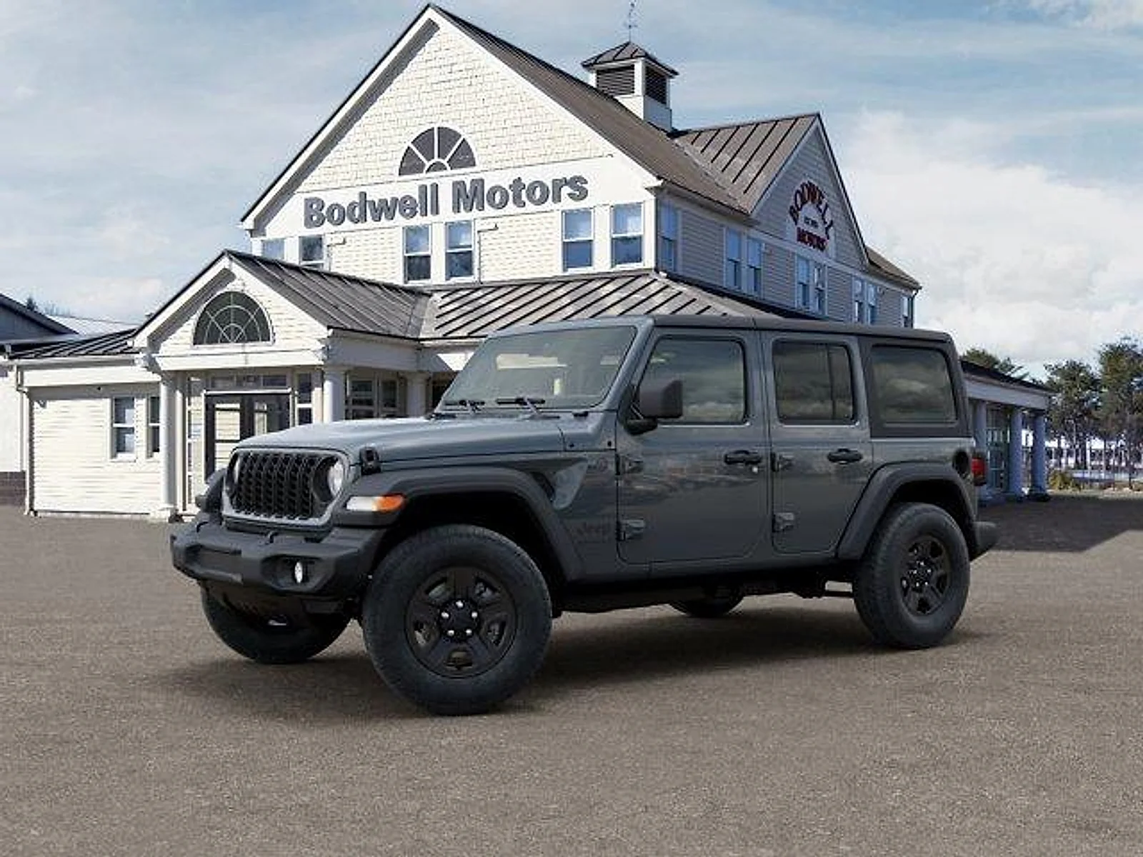 New 2026 Anvil Clear-Coat Exterior Paint Jeep 4-Door Sport image 2