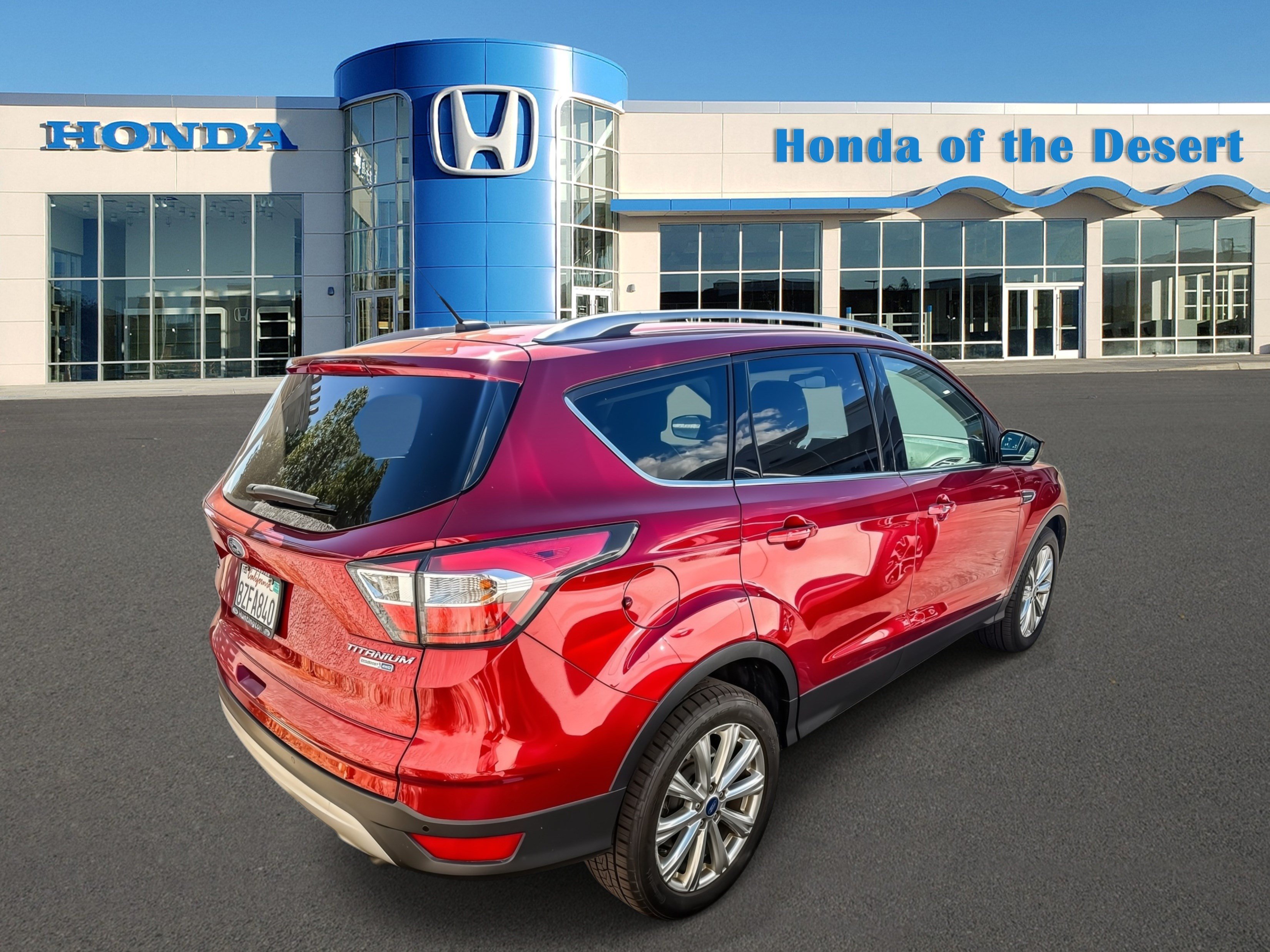 Used 2017 Ruby Red Metallic Ford Titanium image 5
