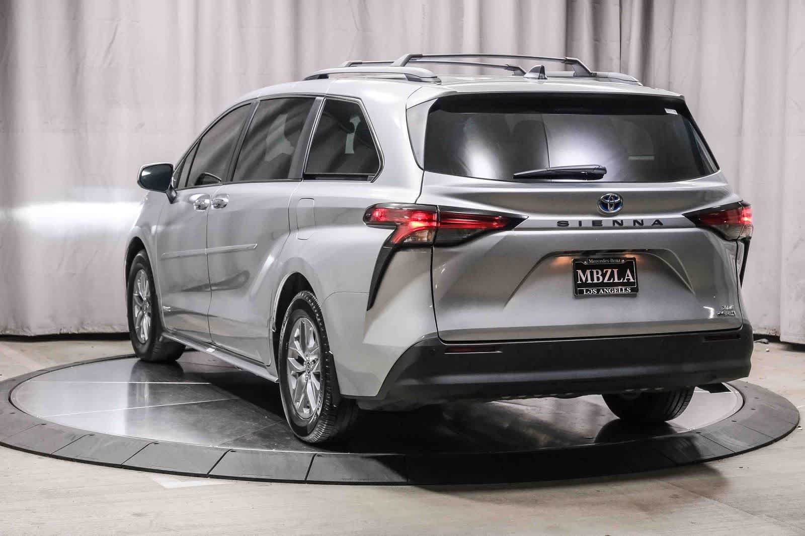 Used 2021 Celestial Silver Metallic Toyota XLE image 2