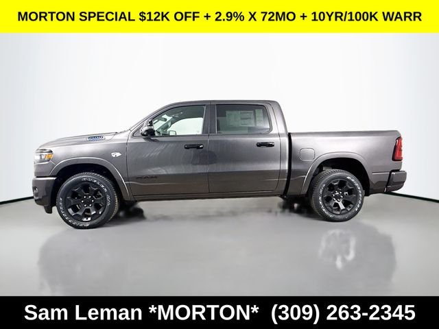New 2026 Granite Crystal Metallic Clear-Coat Exterior Paint Ram Big Horn/Lone Star image 4