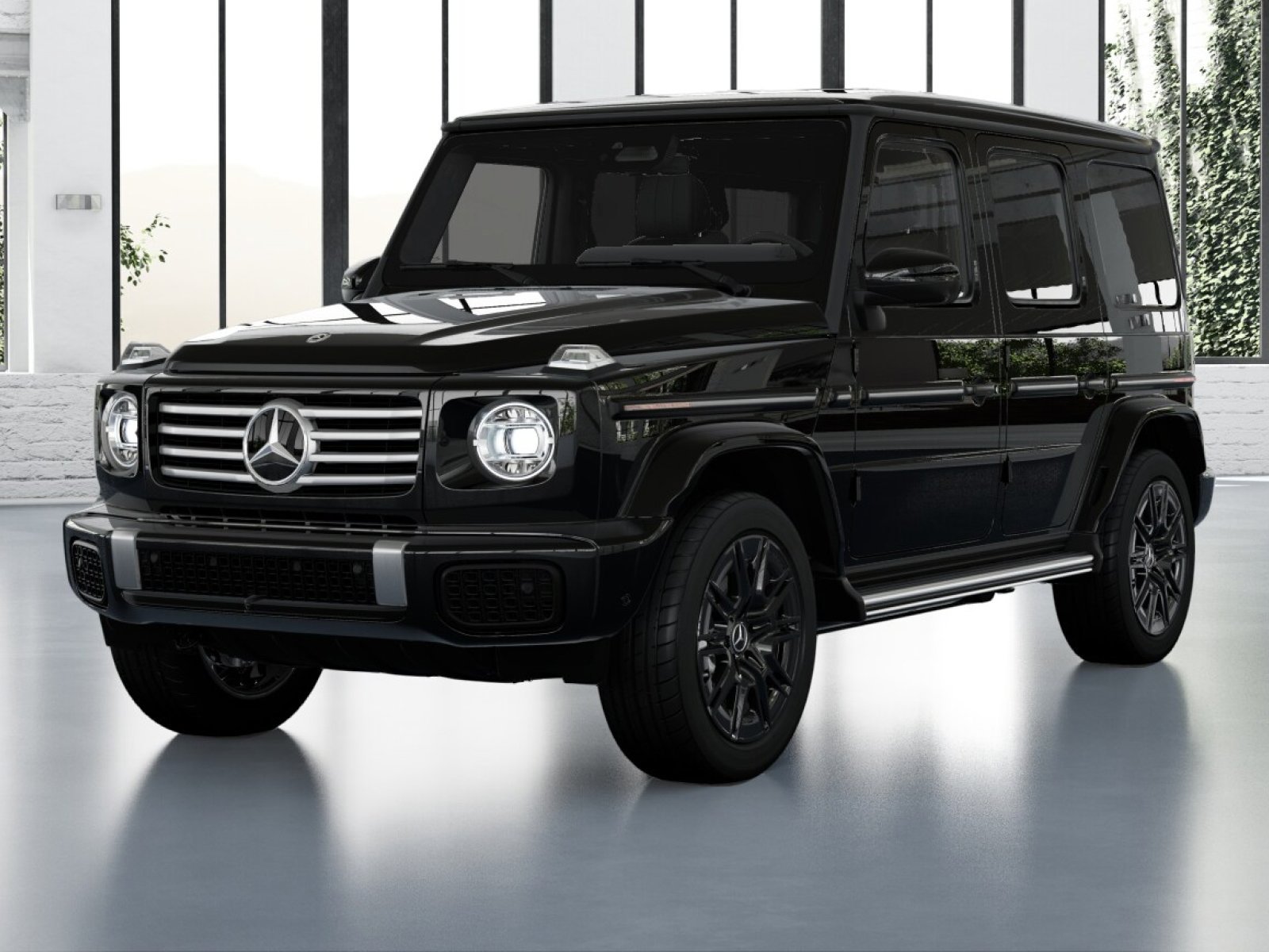 New 2027 Obsidian Black Metallic Mercedes-Benz G 580 Electric 4MATIC® SUV image 1