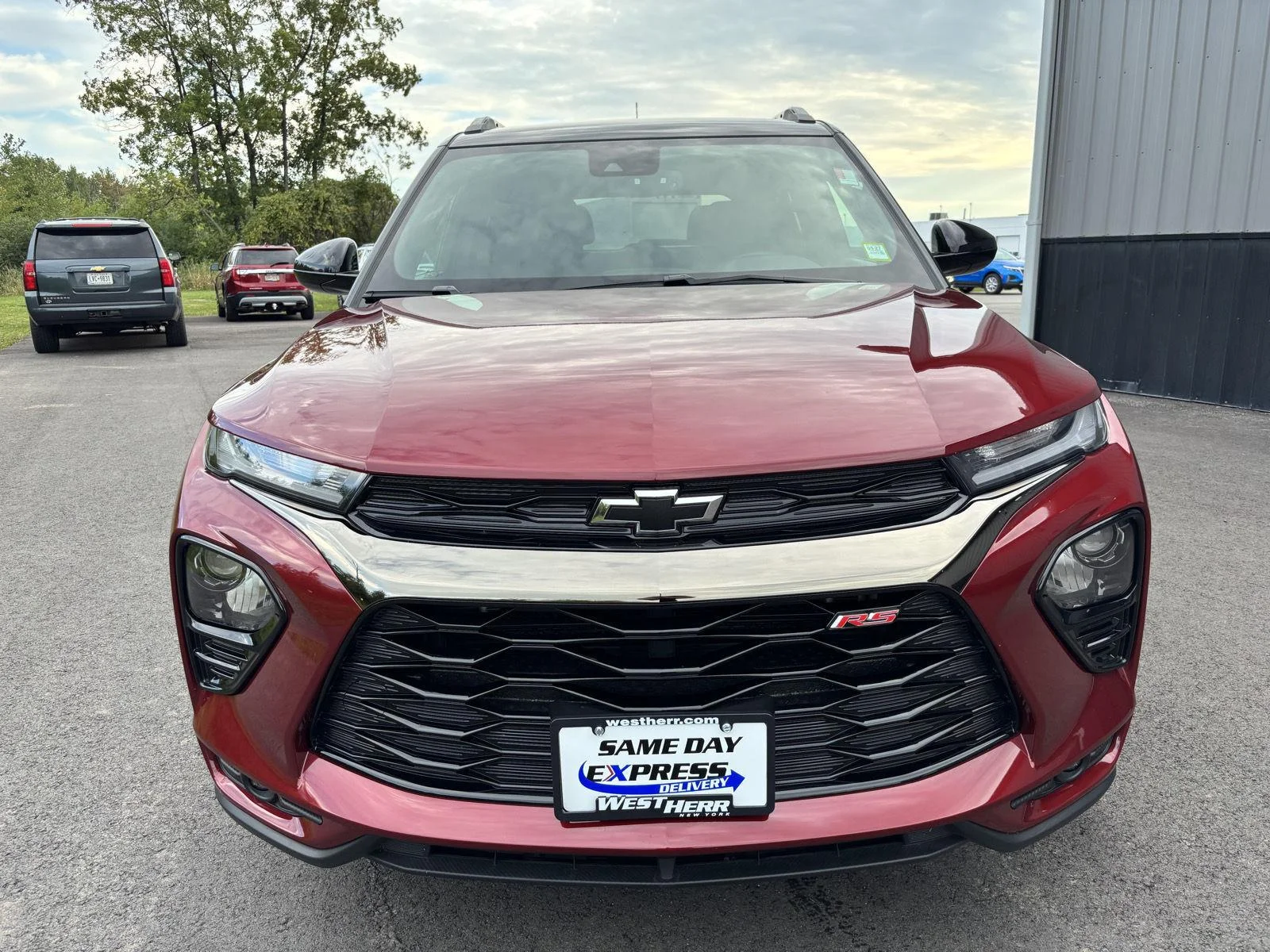Used 2023 CRIMSON METALLIC Chevrolet RS image 2