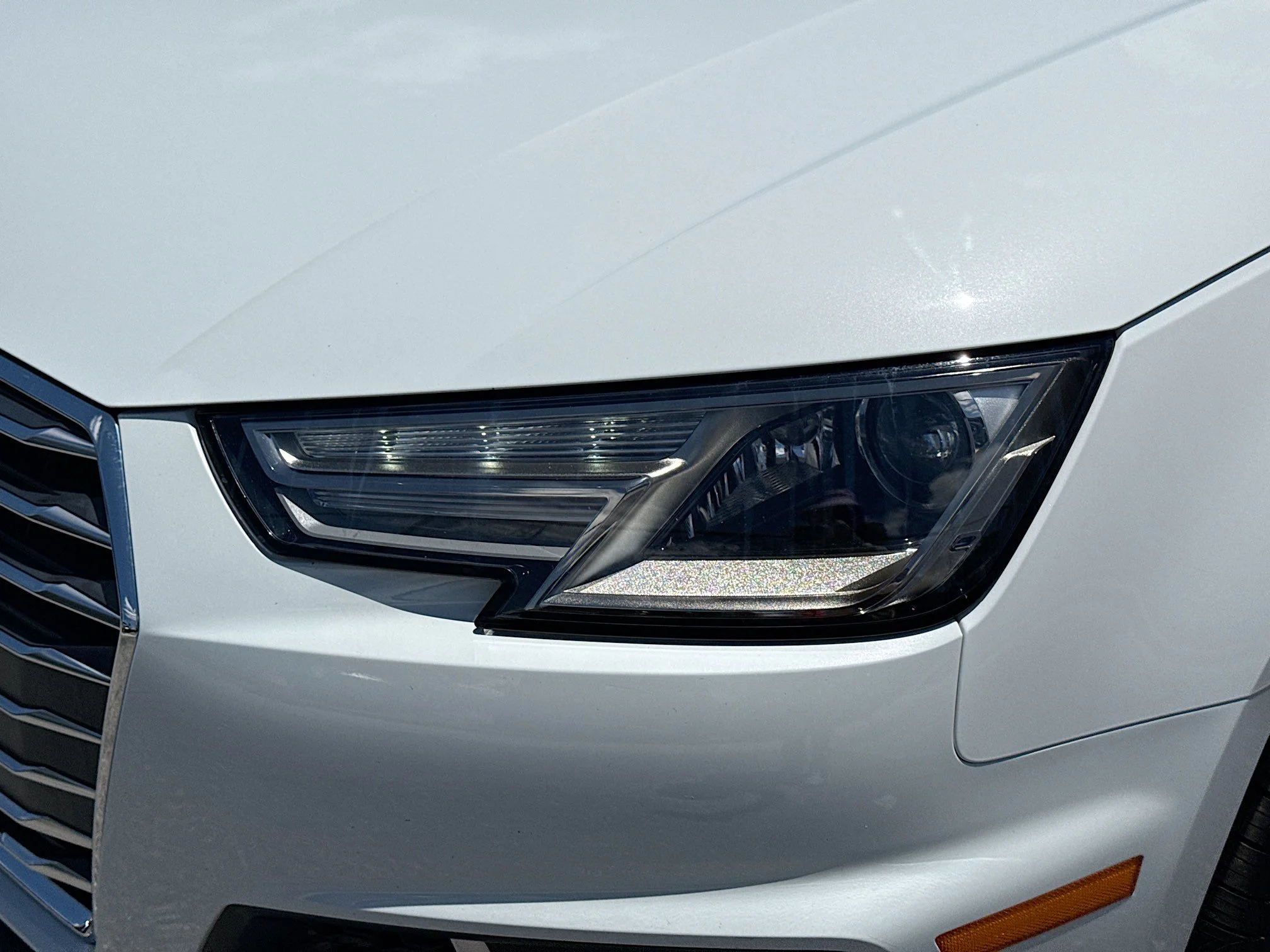 Used 2019 Glacier White Metallic Audi Premium image 9