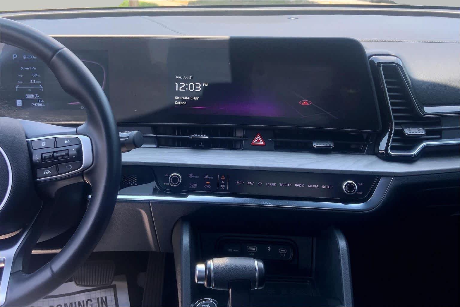 Certified Used 2023 Ebony Black Kia X-Line image 7