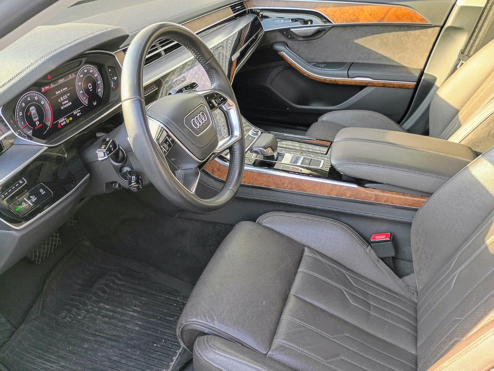 Used 2019 Glacier White Metallic Audi  image 9