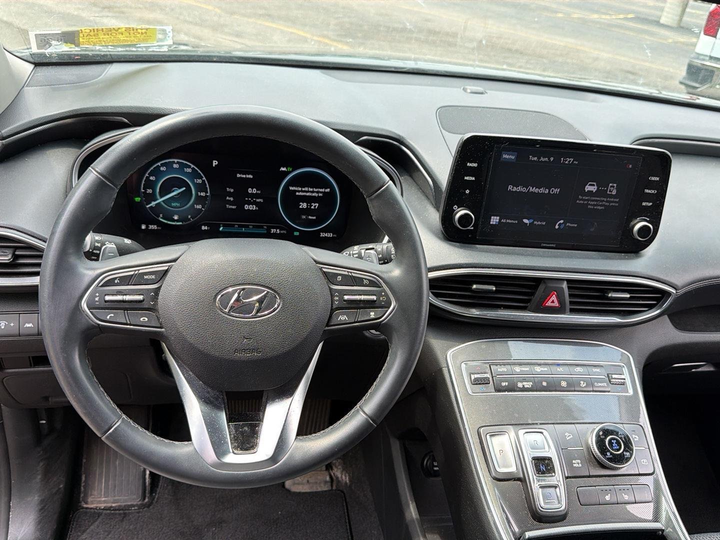 Used 2021 Twilight Black Hyundai Blue image 3