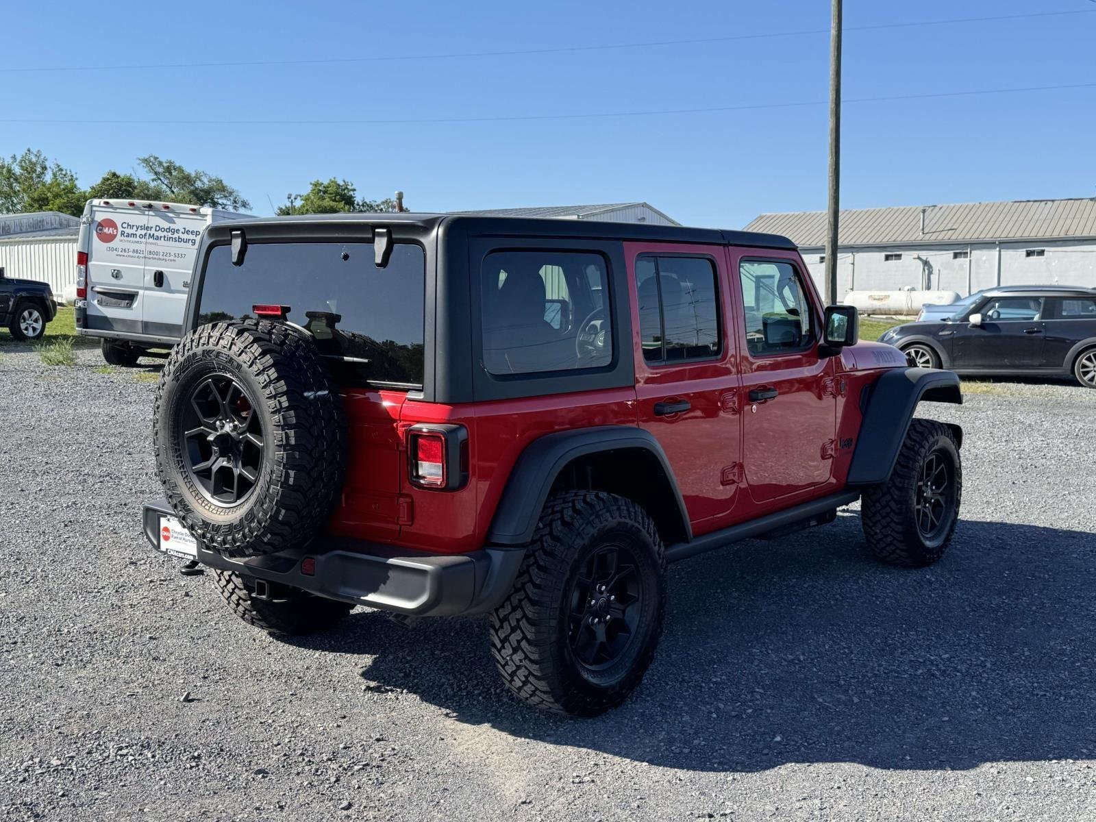 New 2026 Firecracker Red Clear-Coat Exterior Paint Jeep Willys image 24