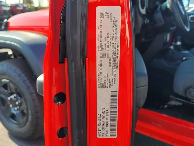 New 2026 Firecracker Red Clearcoat Jeep SPORT image 18