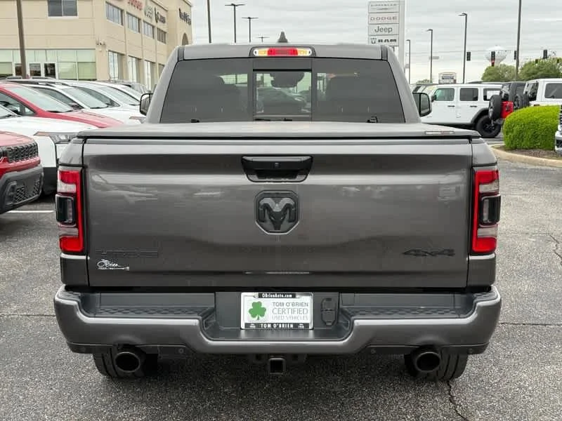 Used 2023 Granite Crystal Metallic Clearcoat Ram Laramie image 4