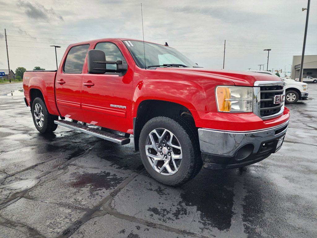 Used 2011 Fire Red GMC SLT image 2