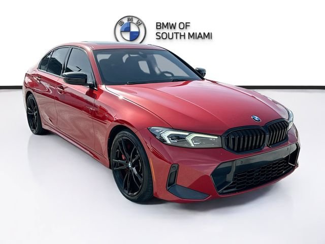 Used 2023 Red BMW 330i image 1
