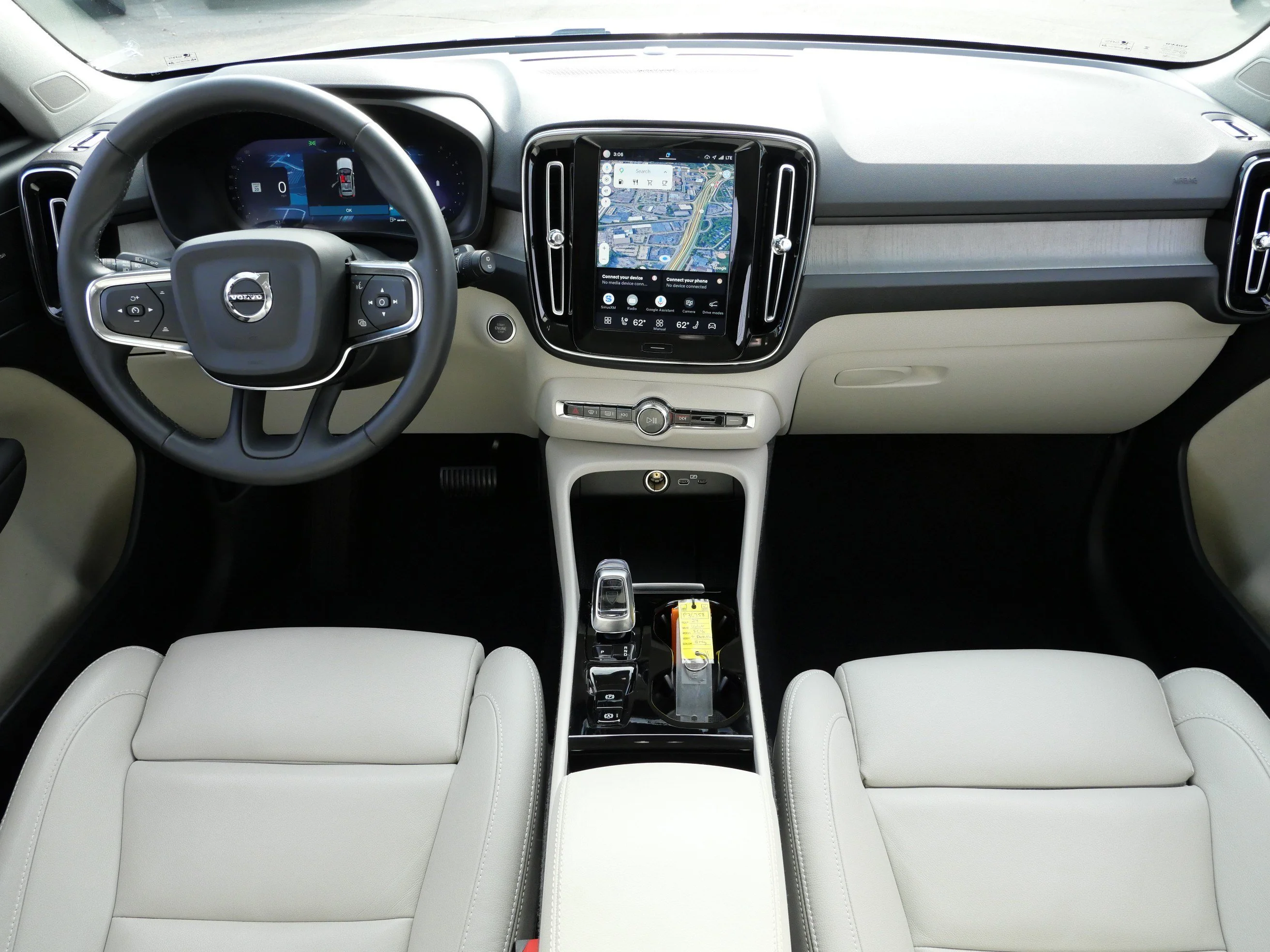 Used 2024 Silver Dawn Metallic Volvo Plus Dark Theme image 10