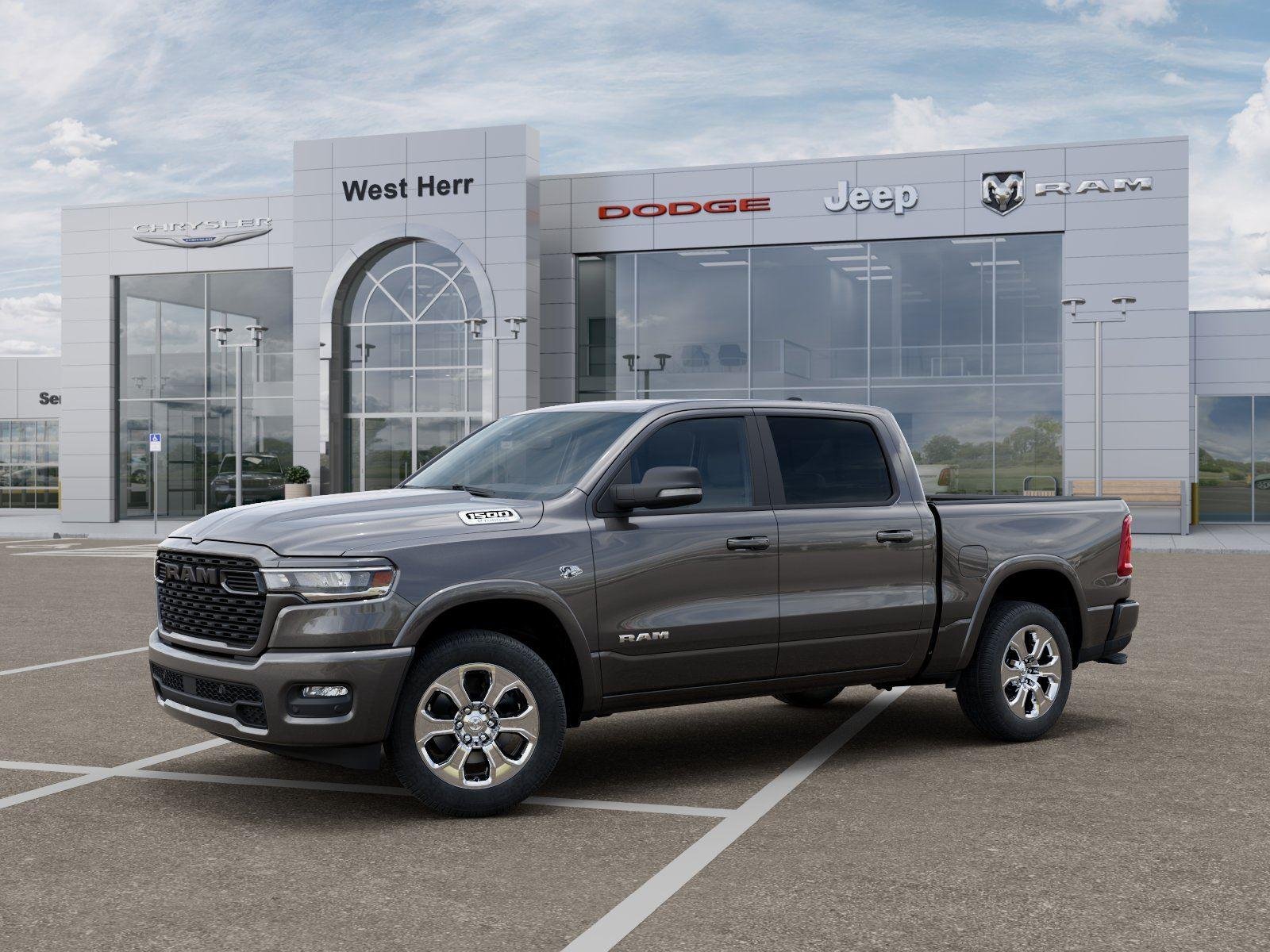 New 2026 Granite Crystal Metallic Clearcoat RAM RAM 1500 BIG HORN CREW CAB 4X4 image 2
