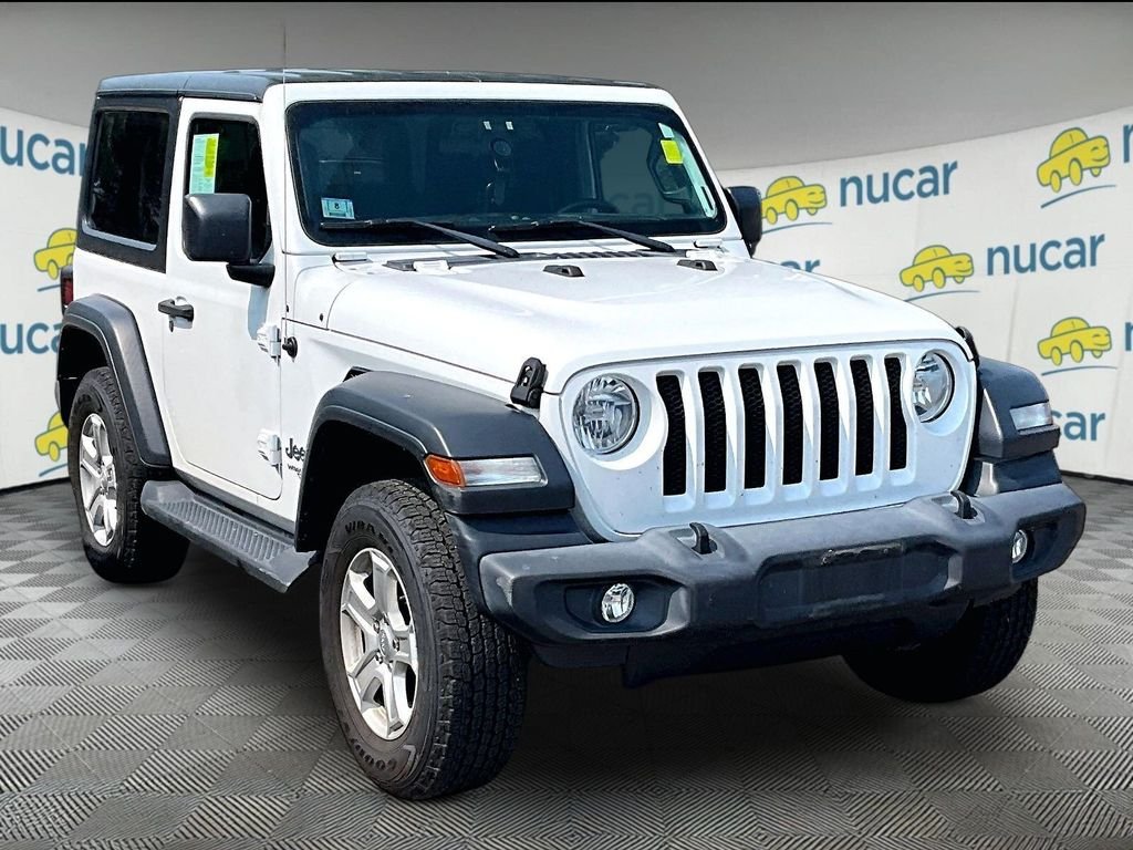 Used 2019 White Jeep Sport S image 1