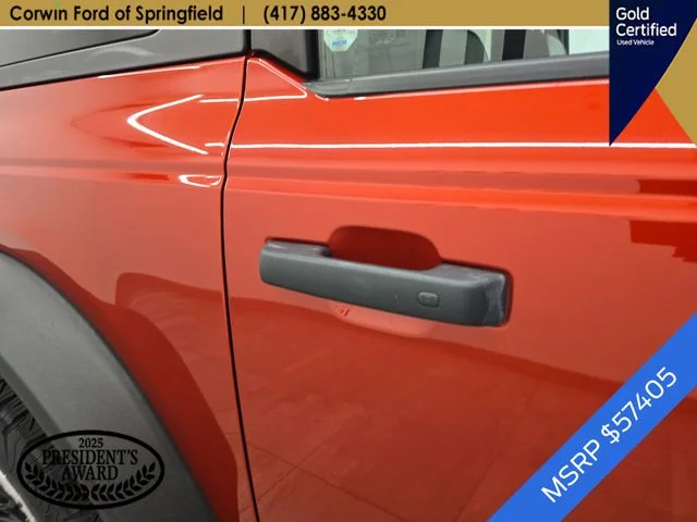 Certified Used 2023 Hot Pepper Red Metallic Tinted Clearcoat Ford Badlands image 10