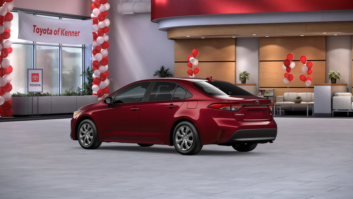 New 2026 Ruby Flare Pearl Toyota LE image 6