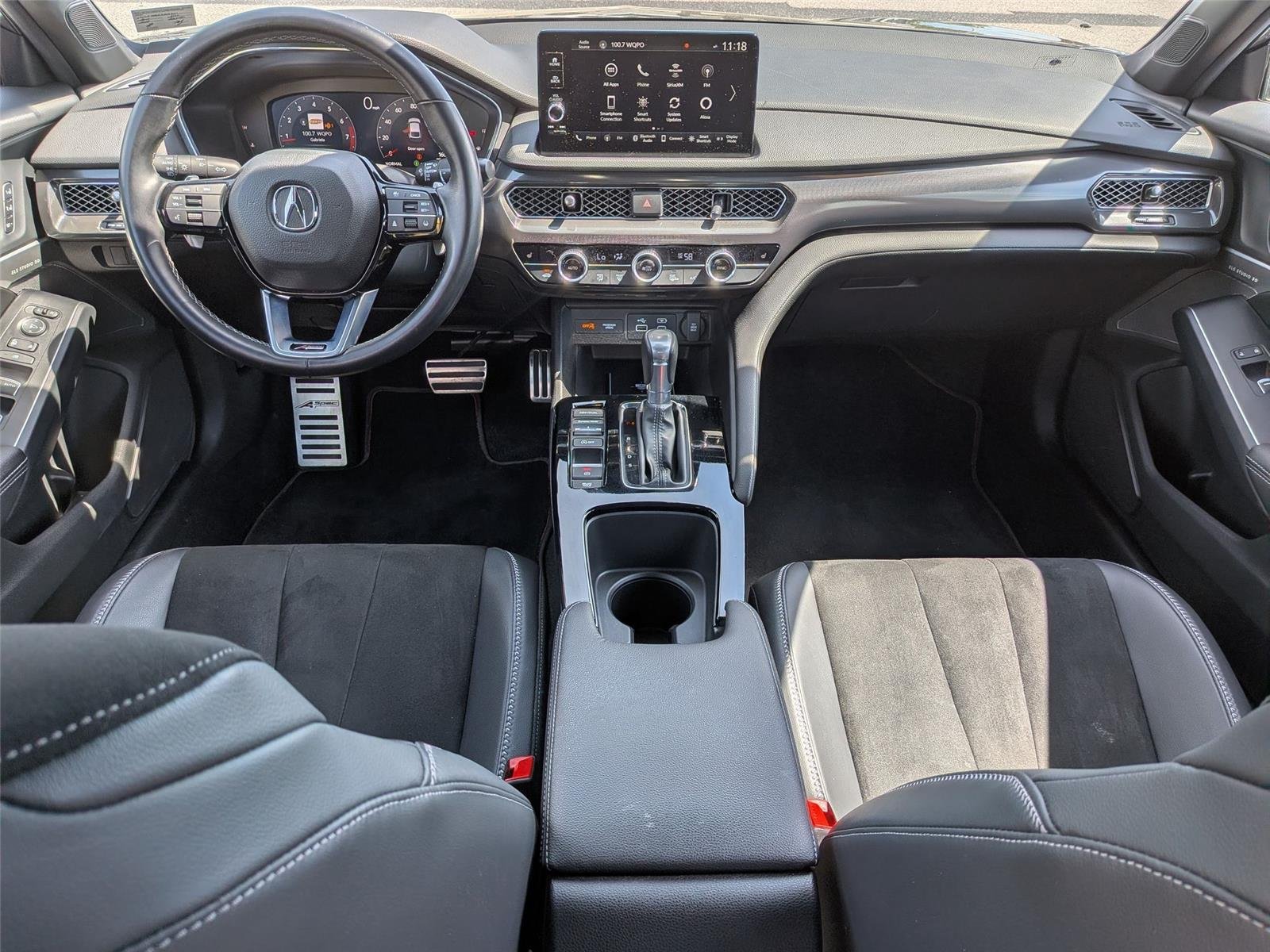 Used 2024 Liquid Carbon Metallic Acura w/Tech w/A-SPEC image 33