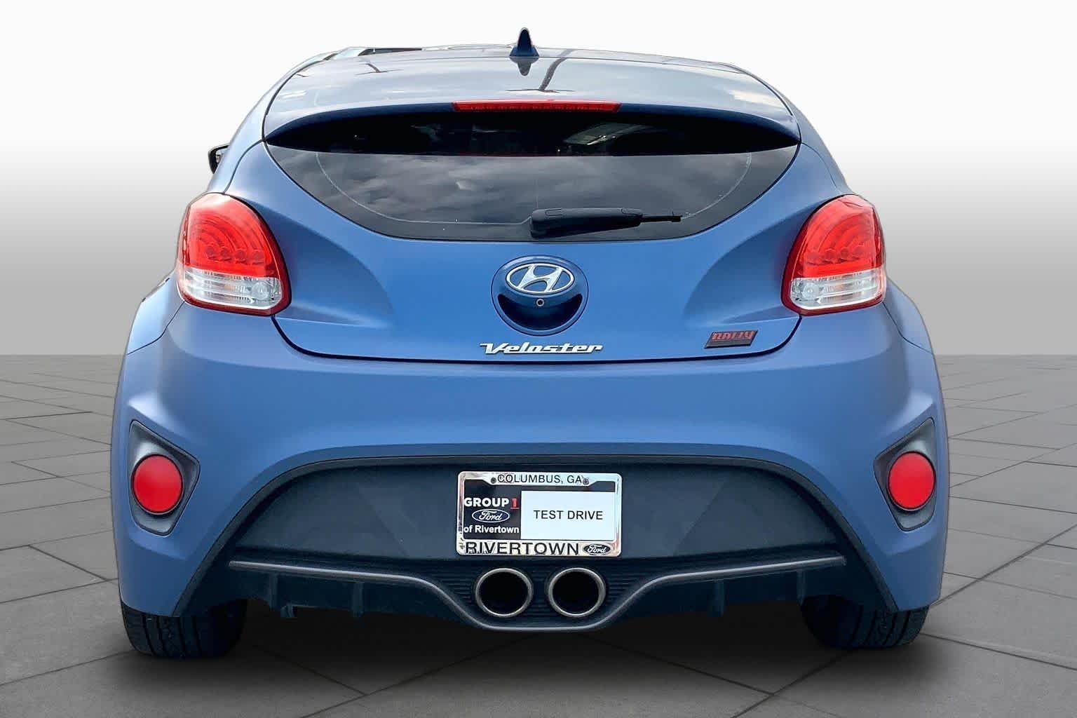 Used 2016 Matte Blue Hyundai Turbo Rally Edition image 5