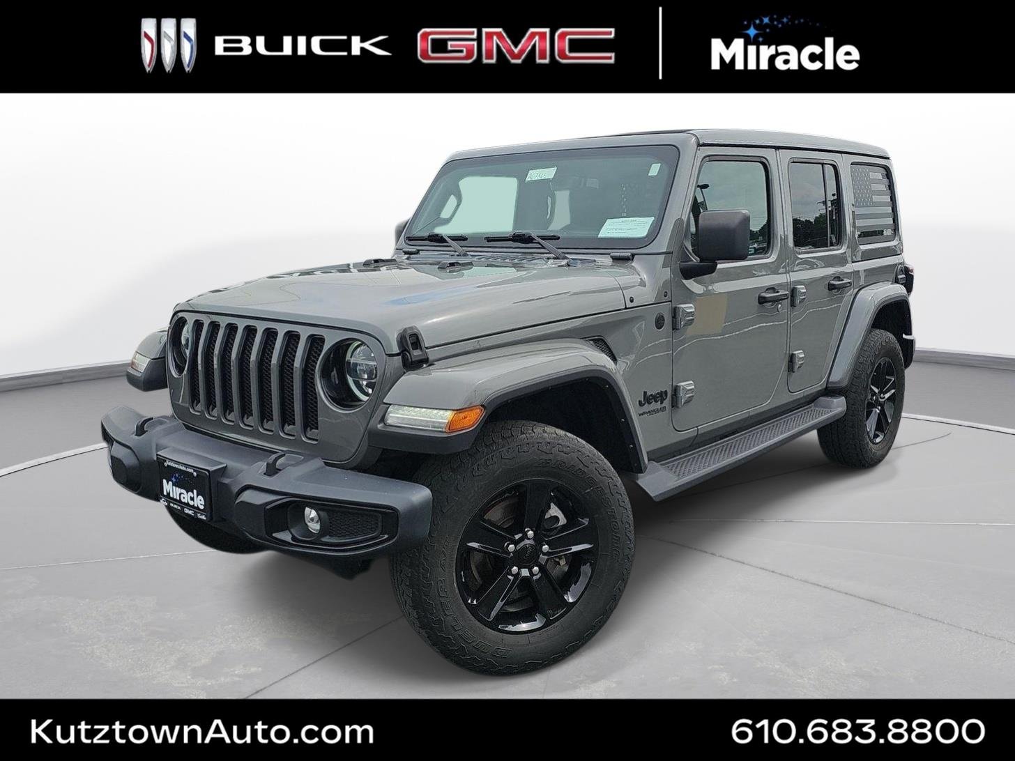 Used 2022 Sting-gray Clearc Jeep Unlimited Sahara Altitude image 1