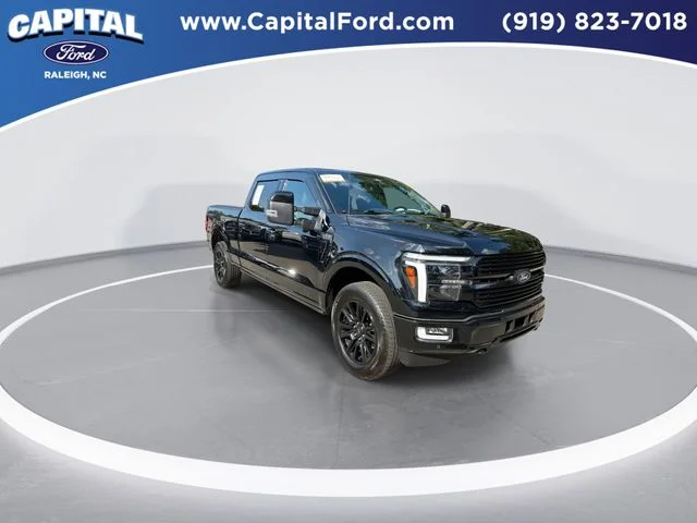 Used 2025 Black Ford Platinum image 2