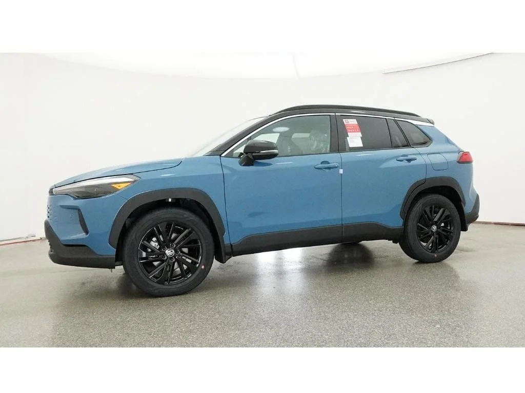 New 2026 Cavalry Blue with Jet Black roof Toyota Hybrid XSE image 24